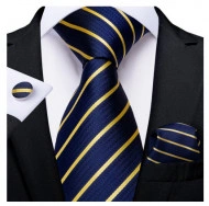 Set cravata + batista + butoni - matase 100% - model 129