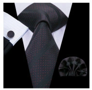 Set cravata + batista + butoni - matase 100% - model 94