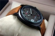 Ceas barbatesc CURREN, stylish sport, curea piele - Img 3