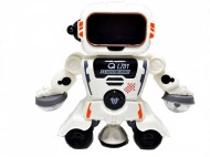 Jucarie ieftina interaciva Robot cu miscare, sunete si lumini, rotire 360 grade