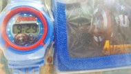 Set Ceas pentru baietei cu portofel, tip Avangers, model 3 - Img 2