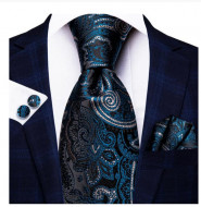 Set cravata + batista + butoni - matase 100% - model 158