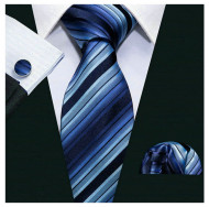 Set cravata + batista + butoni - matase 100% - model 186