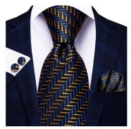 Set cravata + batista + butoni - matase 100% - model 85
