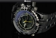 Ceas barbatesc Infantry, military - sport de lux + cutie originala - Img 2