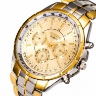 Ceas barbatesc Rosra, stil sport / militar - golden - Img 2