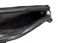 Geanta / poseta de dama, simpla , neagra + colier cu pandant lebada - Img 3