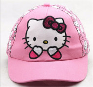 Sapca fetite cu model tip Hello Kitty