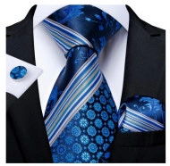 Set cravata + batista + butoni - matase 100% - model 131