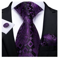 Set cravata + batista + butoni - matase 100% - model 213