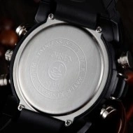 Ceas barbatesc Ohsen stil sport, dual time + cutie cadou - Img 2