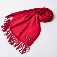 Esarfa / fular casmir / cashmere, fina - red