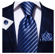Set cravata + batista + butoni - matase 100% - model 101