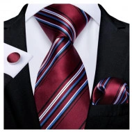 Set cravata + batista + butoni - matase 100% - model 145