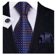Set cravata + batista + butoni - matase 100% - model 170