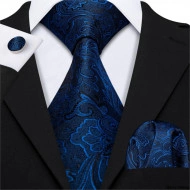 Set cravata + batista + butoni - matase 100% - model 62