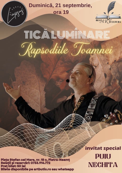 Rapsodiile Toamnei la Piatra Neamț, cu Tică Lumînare - Img 1
