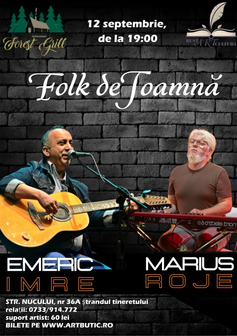 Folk de toamnă cu Emeric Imre și Marius Roje