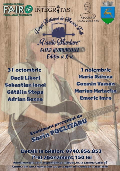 Târgul de Folk Vasile Mardare, ediția a X-a