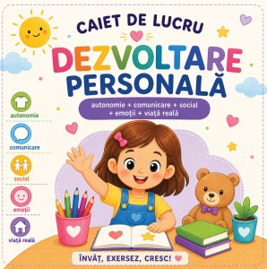Caiet de lucru dezvoltare personală - atonomie, comunicare, emoții