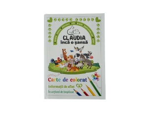 Carte de colorat cu animăluțe - Img 1