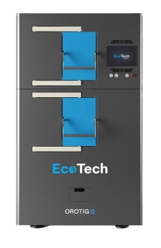 CUPTOR ROTATIV CU CAMERA DUBLA PENTRU CALCINARE OROTIG ECO-TECH - Img 3