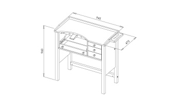 BANC PROFESIONAL PENTRU LUCRU DURSTON - Img 5