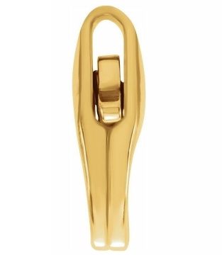 INCHIZATOARE OVAL LOBSTER DIN AUR 14K CH20 - Img 2