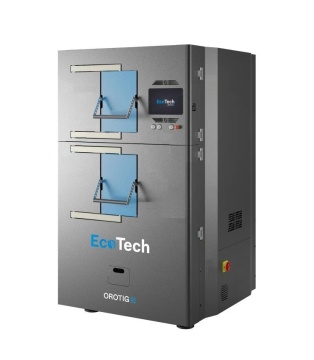 CUPTOR ROTATIV CU CAMERA DUBLA PENTRU CALCINARE OROTIG ECO-TECH - Img 1