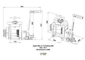 LAMINOR DURSTON MANUAL AGILE ELITE C110 - Img 7