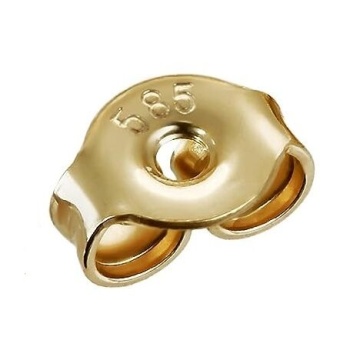 FLUTURAS DIN AUR 14K PENTRU CERCEI - Img 2