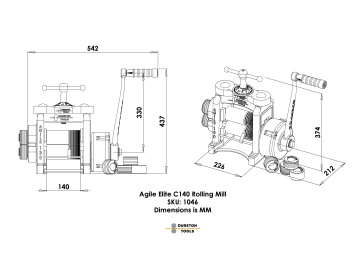 LAMINOR DURSTON MANUAL AGILE ELITE C140 - Img 6