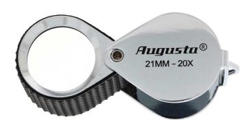 LUPA TRIPLET ARGINTIE CU PROTECTIE DE SILICON 20X