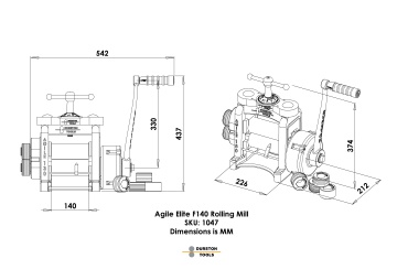 LAMINOR DURSTON MANUAL AGILE ELITE F140 - Img 5