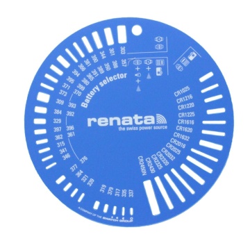 SELECTOR PENTRU BATERII ORIGINAL RENATA