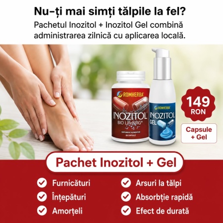 Inozitol BIO LifeNRG si Inozitol Gel - Img 2