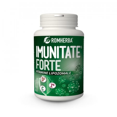 Imunitate Forte cu Vitamina D3 lipozomala, Vitamina C lipozomala, Zinc, Quercetina