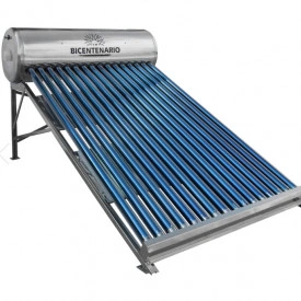 Calentador Solar BICENTENARIO de 16 Tubos para 4 o 5 personas (Baja Presión)