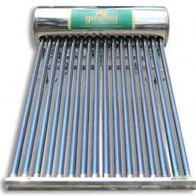 Calentador Solar GIRASOL de 18 Tubos para 6 personas (Alta Presión)