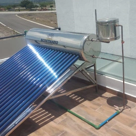 Calentador Solar BICENTENARIO de 20 Tubos para 6 personas (Alta Presión)