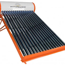 Calentador Solar BICENTENARIO de 16 Tubos para 4 o 5 personas (Baja Presión)