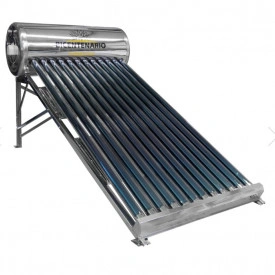 Calentador Solar BICENTENARIO de 12 tubos para 3 o 4 personas (Baja Presión)