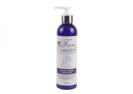 ŠAMPON ZA BELE PSE FRASER ESSENTIALS CLASSIC WHITE 250 ML, KONCENTRAT, 1 : 30