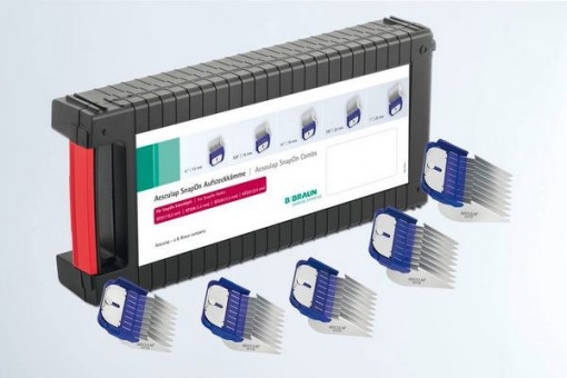 KOMPLET SET OD 5 METALNIH ČEŠLJEVA ZA SNAP-ON NOŽEVE, AESCULAP