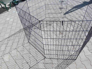 Gama Pet metalna ogradica za štence sa vratima 163 × 91,4 cm