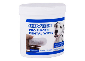 MARAMICE ZA ČIŠĆENJE ZUBA SHOWTECH PRO FINGER, 50 KOMADA