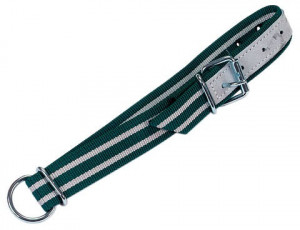 STANDARDNA ZELENO BELA OGRLICA ZA KRAVE, 130 X 4 CM SA D ALKOM