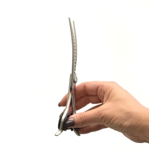 TANTO YENTO zakrivljene čankers makaze 18 zubaca 18 cm - Img 2