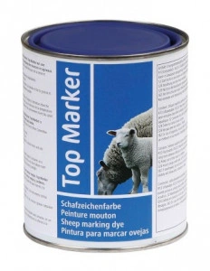 BOJA ZA OBELEŽAVANJE OVACA 1kg TOP MARKER
