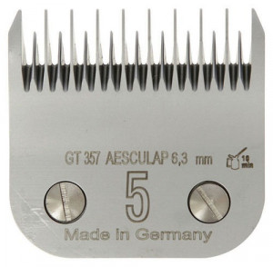 Aesculap GT357 SnapOn glava #5 za šišanje pasa – 6,3 mm